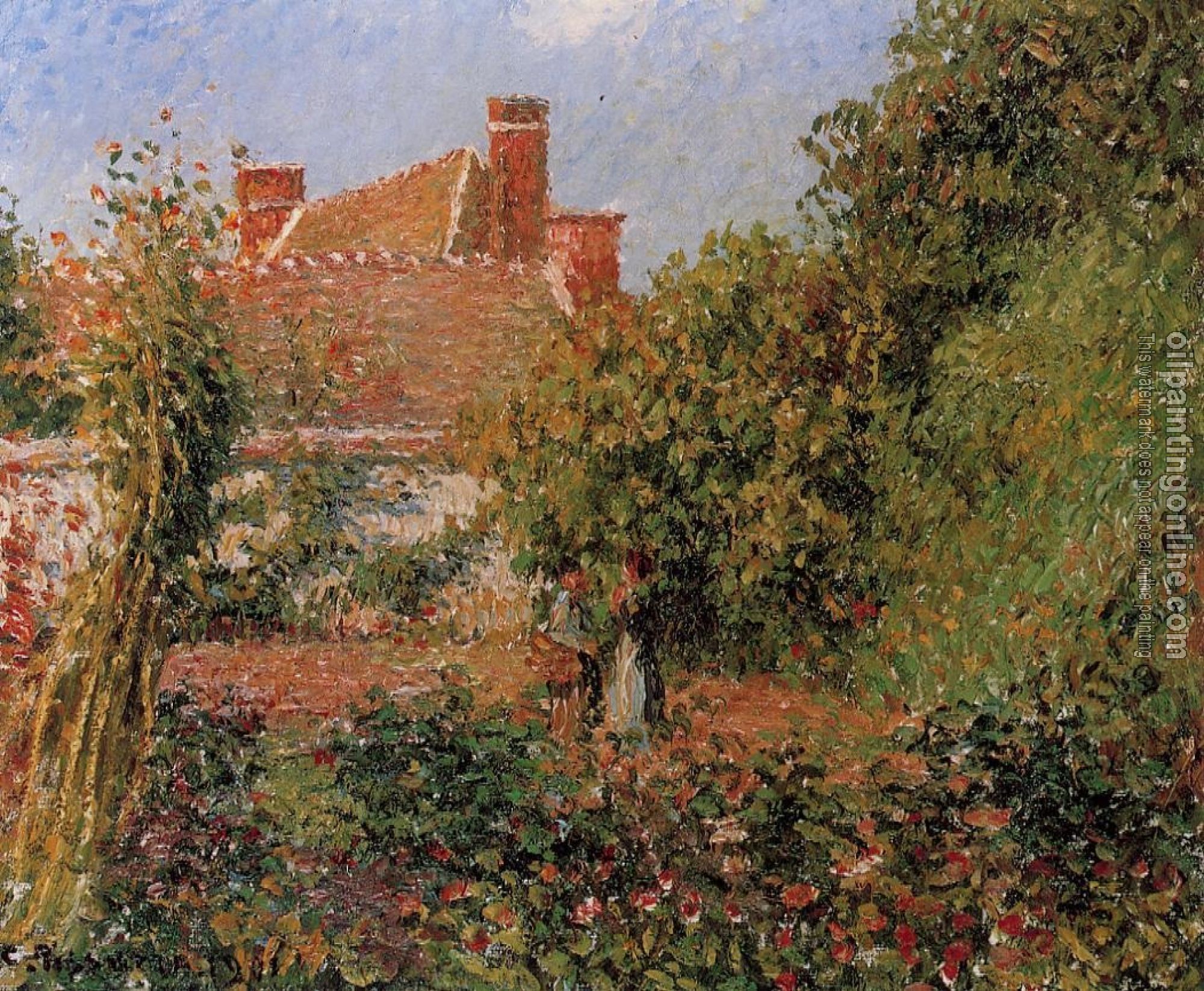 Pissarro, Camille - Kitchen Garden in Eragny, Afternoon